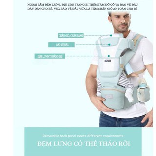 [QUÀ TẶNG LÀ GÓI XẢ VẢI DOWNY MẸ NHÉ] [TÍCH QUÀ ĐỂ LẤY] Địu Em Bé Nhiều Tư Thế , Địu Cho Bé Chính Hãng