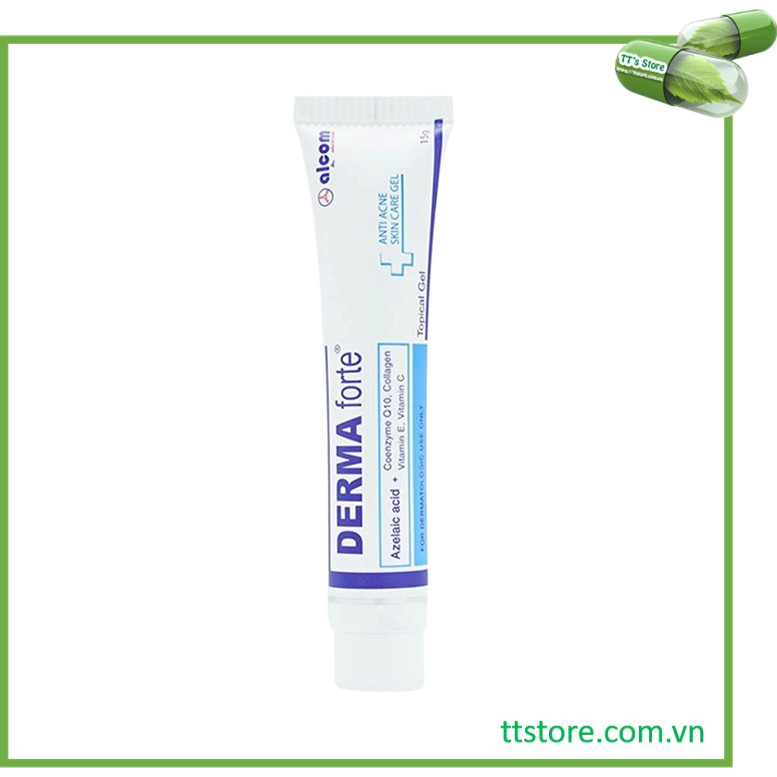 DERMA FORTE [Tuýp 15g] - Kem bôi mụn, mờ sẹo, giảm thâm [dermaforte, dermafort, derma fort]