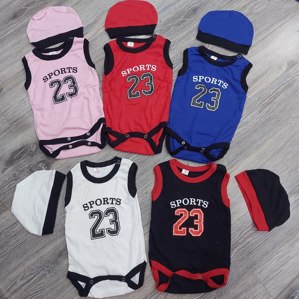 Bộ Bodysuit Cộc Tay Nhiều Họa Tiết Cho Bé Trai Và Bé Gái từ 0-12 tháng (3-12kg)