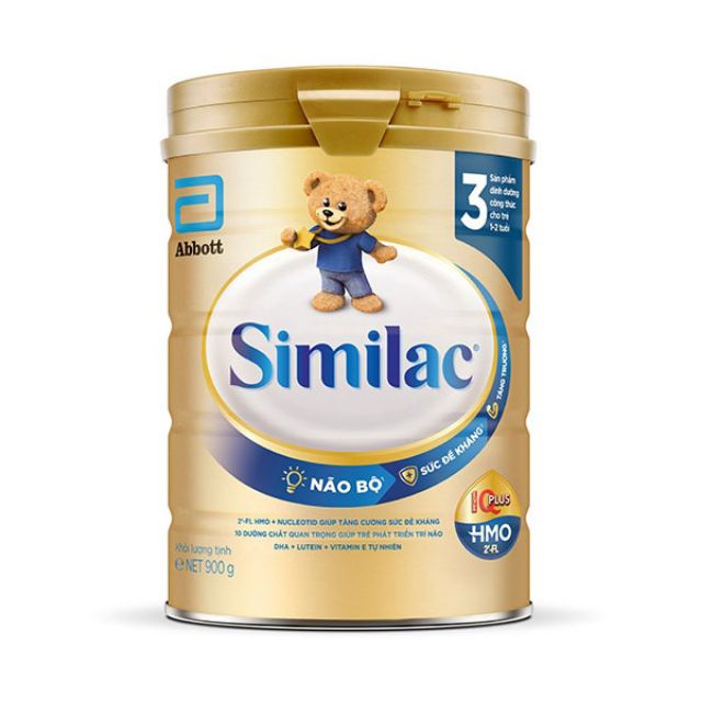 (SALE) Sữa Similac IQ HMO 3, 900g (HSD 11/2021)