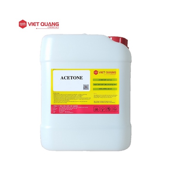 Dung môi Acetone 2CO VietQuangchemicals 1 lít