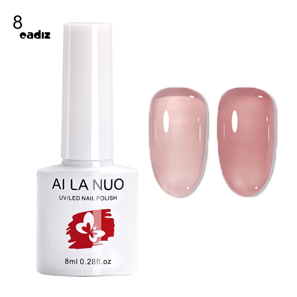 Sơn Móng Tay Dạng Gel 8ml Không Gây Kích Ứng Màu Sắc Thời Trang Mùa Hè