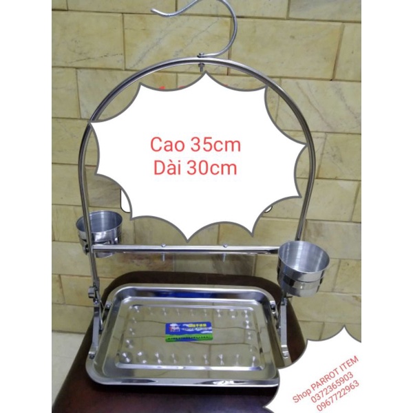 [GIÁ RẺ] 1 bộ cầu đứng và xích chân VN cho ngực hồng ,Sun