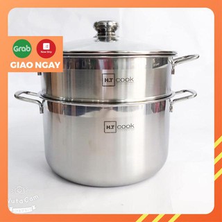 BỘ NỒI XỬNG HẤP 28 - 30cm thương hiệu HT/Fata Cook (công ty sản xuất nồi Fivestar)