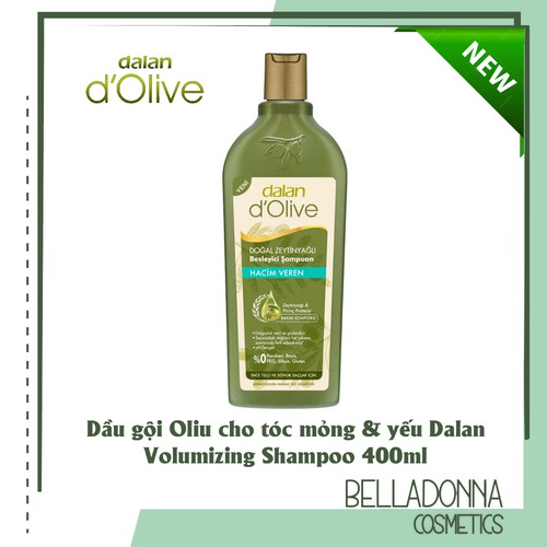 [CHÍNH HÃNG] Dầu Gội Olive Dalan D'Olive Shampoo Nutrition 400ml