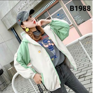 Áo khoác nữ hai lớp TK Store Áo gió chống nắng có nón trùm đầu cao cấp tay dày chống mưa tia UV bụi