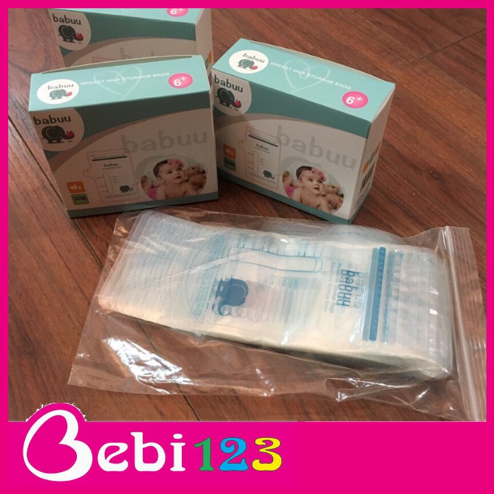 Hộp 30 túi trữ sữa Baby Babuu Nhật Bản 100ml