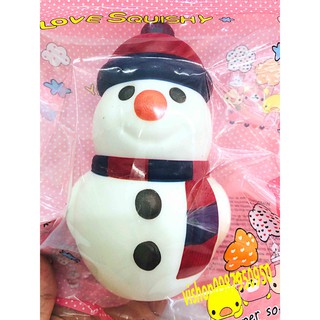 SQUISHY NGƯỜI TUYẾT ĐỘI MŨ  (huongtrang15)