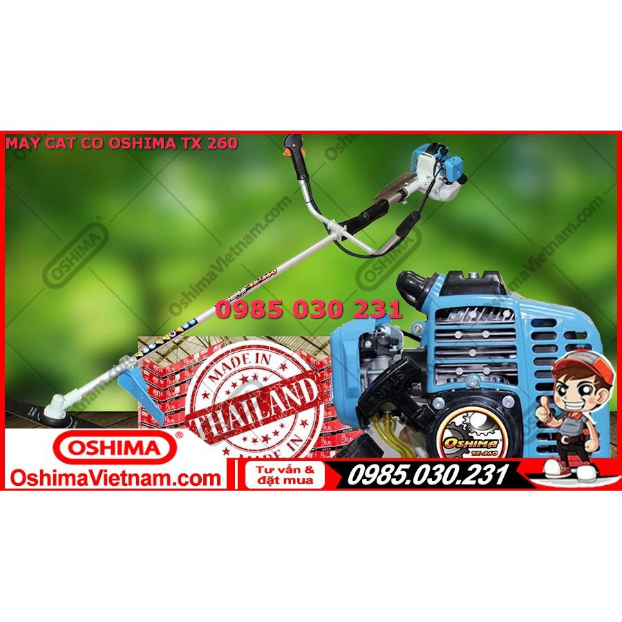 Máy cắt cỏ Oshima TX260