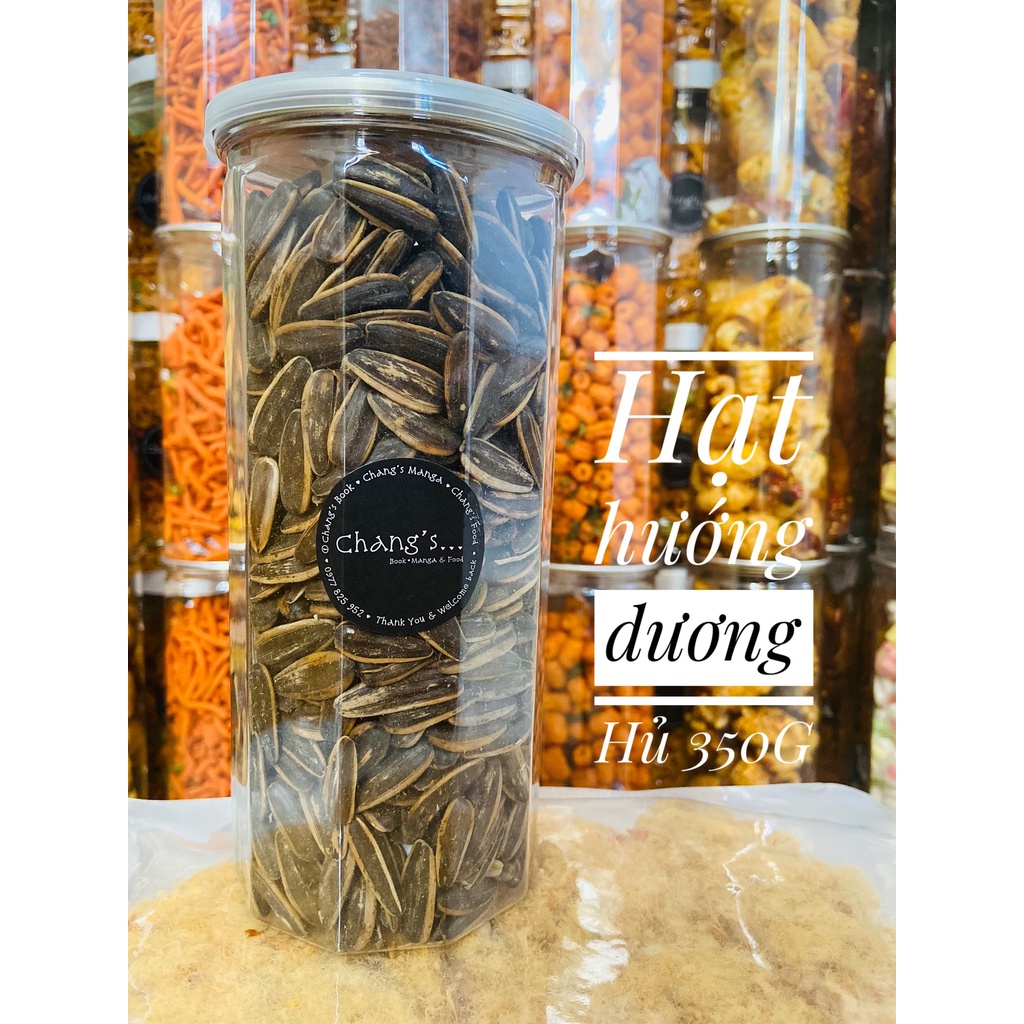 Hạt hướng dương 350G Hủ Pet cao cấp - Chang’s Food