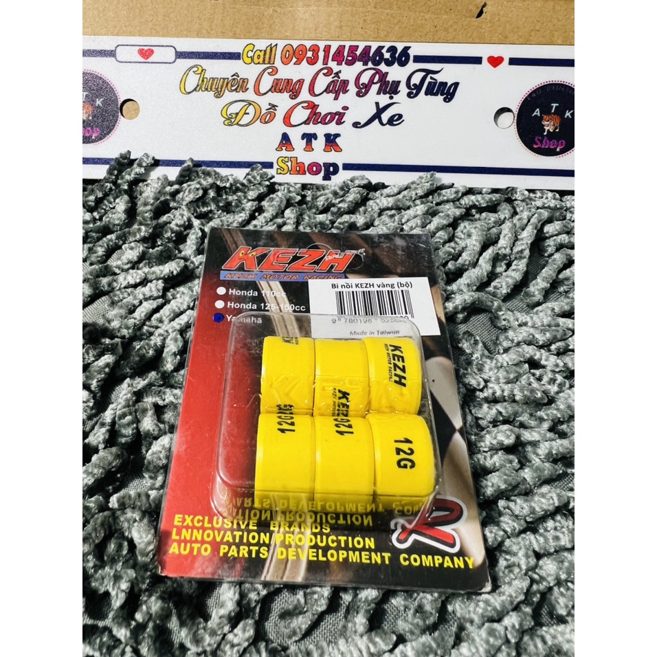 Bi nồi độ KEZH dành cho xe tay ga Yamaha Hàng đài loan lỗi đồng chuẩn gam size 20*12