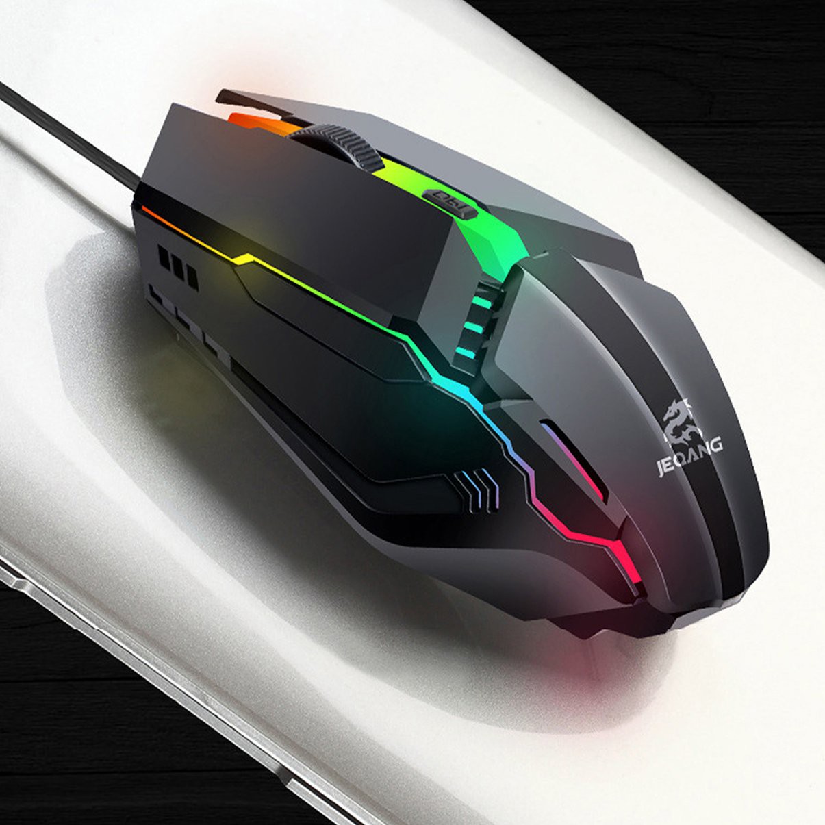 JM-530 Ergonomic Wired Gaming Mouse LED USB Computer Mouse Gamer Mice