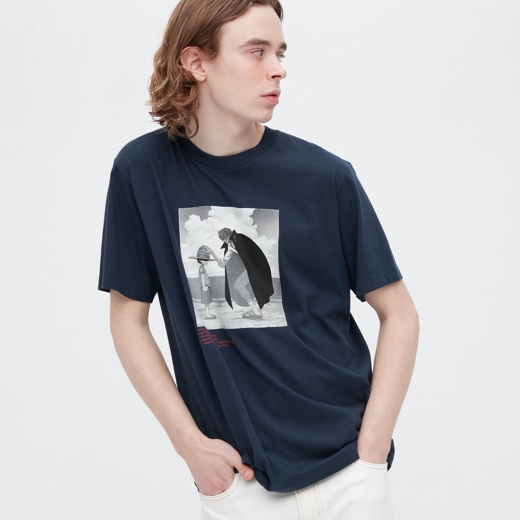 Áo Thun UNIQLO UT One Piece Film Red x Shanks & Luffy - UNIQLO Nhật - 453661