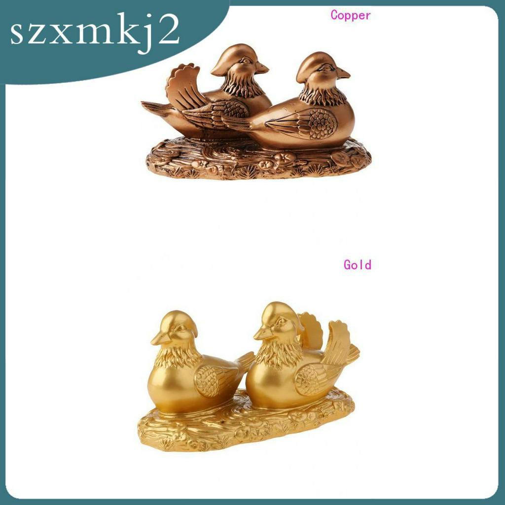 [Zxmkj2] Tượng Phong Thủy Hình Chú Vịt Lãng Mạn Dễ Thương Trang Trí Tình Yêu Và Lãng Mạn