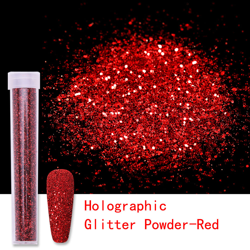 Bột Kim Tuyến Lấp Lánh Nhiều Màu Sắc Trang Trí Móng Nghệ Thuật