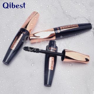 Mascara trang điểm mi cong dài dày tự nhiên 4D không lem và chống nước QIBEST