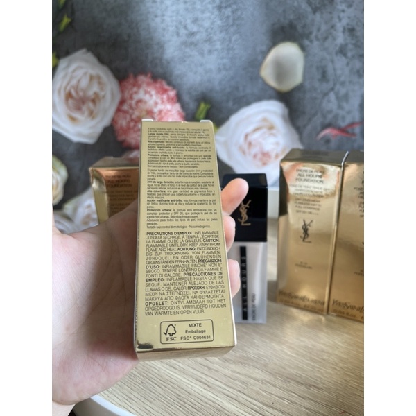 Nền Ysl All Hour Liquid Foundation SPF20 / PA +++Lớp Nền Hoàn Hảo