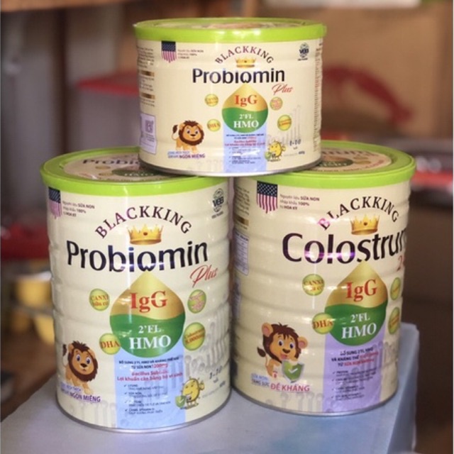 Sữa non BLACKKING COLOSTRUM 8000mg kháng thể IGG 1200mg