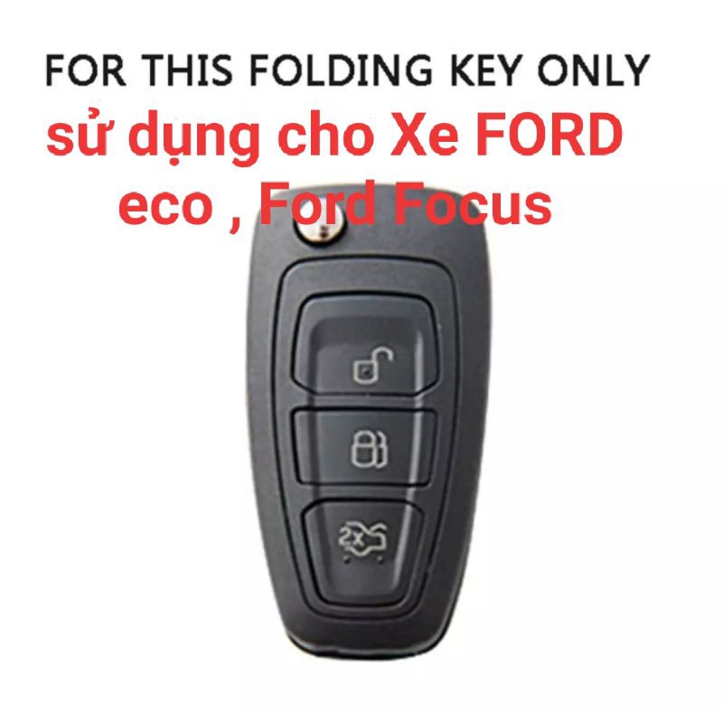 Ốp chìa khoá cơ  FORD Focus , FORD ECO chìa cơ