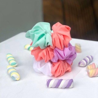 Cột Tóc Vải Scrunchies 2 Màu