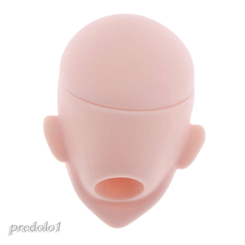 1/3 Doll Makeup Head Mold with 4D Eyes Parts Doll Making Repair Flesh-color