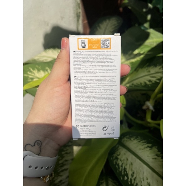 Kem chống nắng vật lí lai hóa học Heliocare 360° Pigment/Mineral/Gel Solution Fluid SPF50+ 50ml