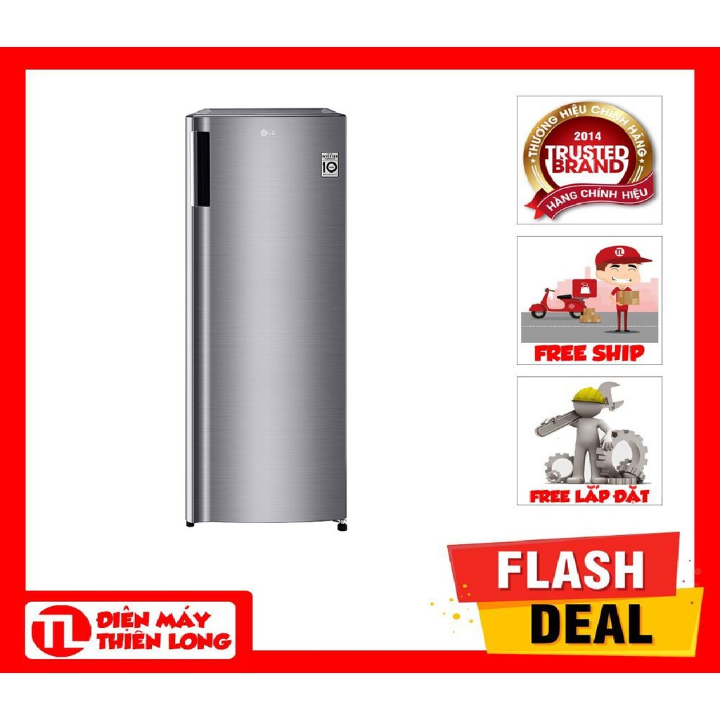 F304PS Tủ đông LG inverter 165 lít GN-F304PS