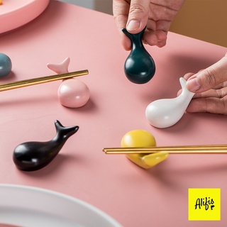 Set 3 gác đũa, bộ gác đũa hình cá heo xinh xắn