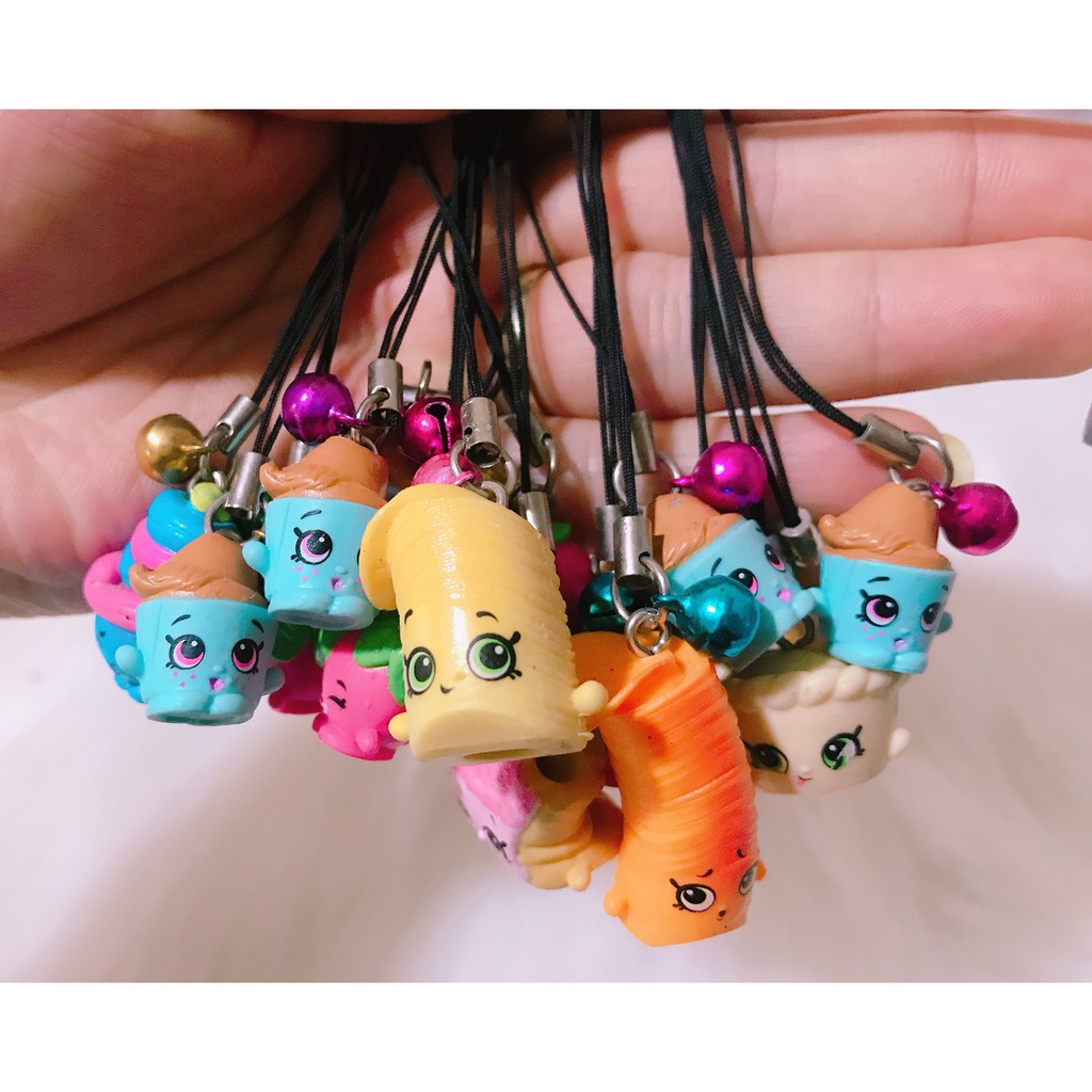 [NGƯỜI BÁN MỚI]Móc khóa shopkins, nhiều mẫu siêu đáng yêu-GIÁ SIÊU RẺ