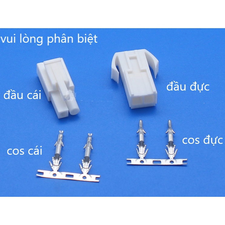 Đầu cos đực cái của loại đầu nối EL 4.5mm