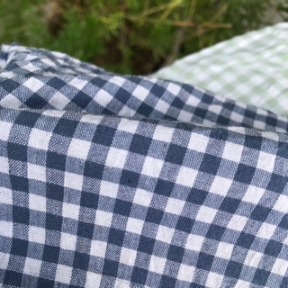 Vải thô xô caro nhí