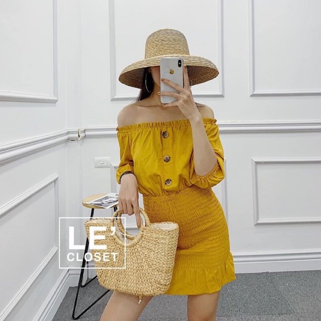Đầm body bo chun