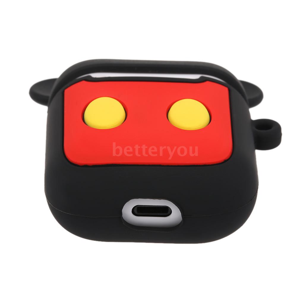 Hoạt Hình Vỏ Bảo Vệ Hộp Sạc Tai Nghe Airpods Hình Gấu Nâu Kèm Móc Khóa Xinh Xắn | BigBuy360 - bigbuy360.vn