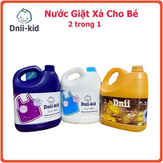 [Giá KM] NƯỚC GIẶT XẢ DNII-KID CAN 3,6L Cho Bé