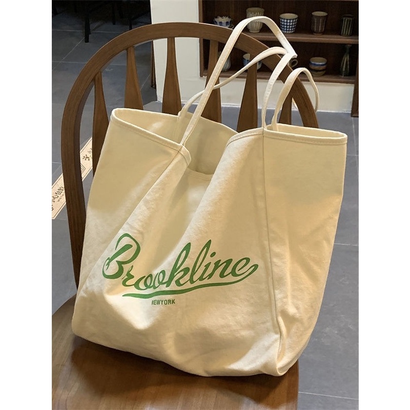 Ba Lô Canvas Thân Thiện Với Môi Trường Phong Cách Hàn Quốc Đơn Giản Mẫu Mới 2022 Dành Cho Nữ