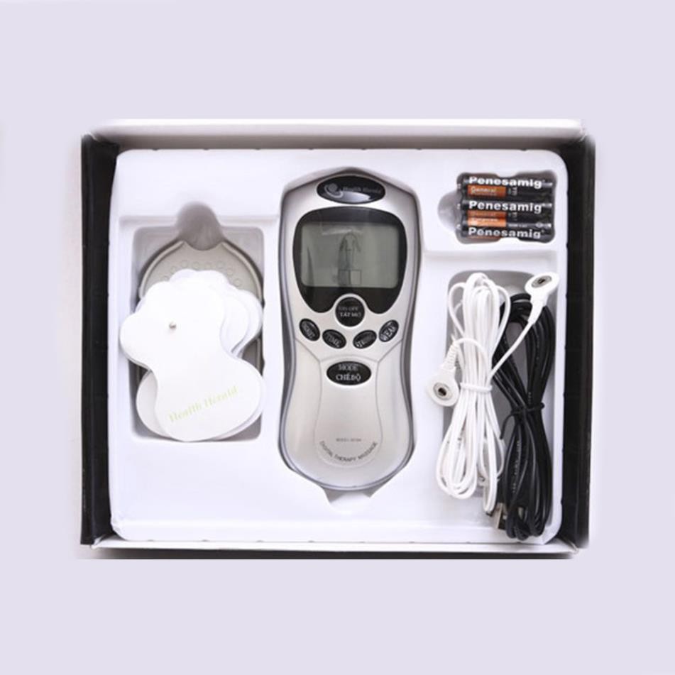 Máy massage xung điện Digital Therapy Machine SYK-208 4 miếng dán vật lý trị liệu mát xa châm cứu bấm huyệt cầm tay