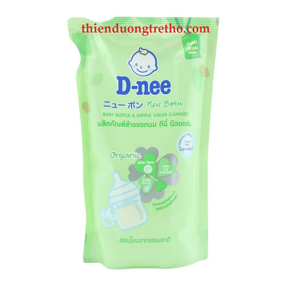 Nước rửa bình sữa Dnee Dạng Túi 600ml (Chính hãng có tem Công ty Đại Thịnh)