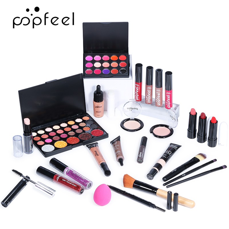 [Hàng mới về] Bộ mỹ phẩm trang điểm POPFEEL KIT004 tất cả trong một (26 món) | BigBuy360 - bigbuy360.vn