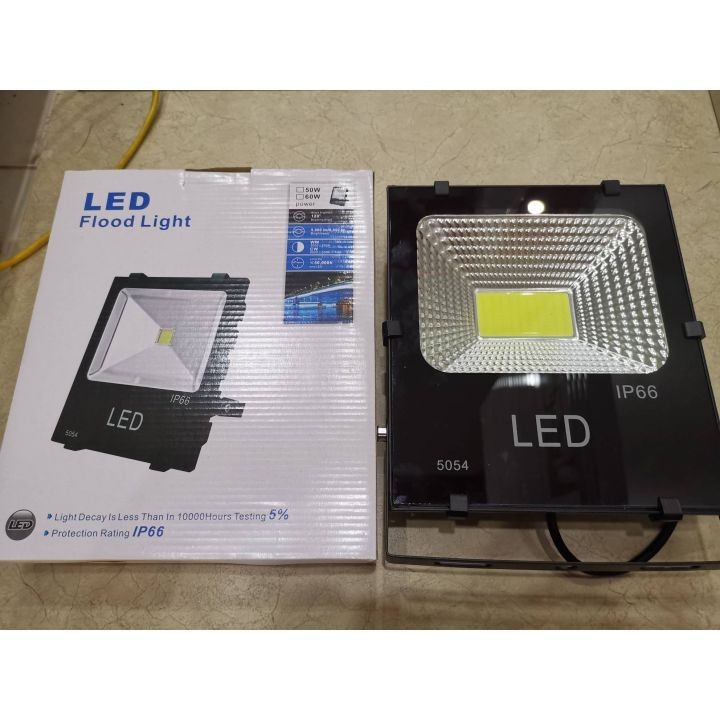 Đèn Pha Led 50w COB 5054 đủ công suất.