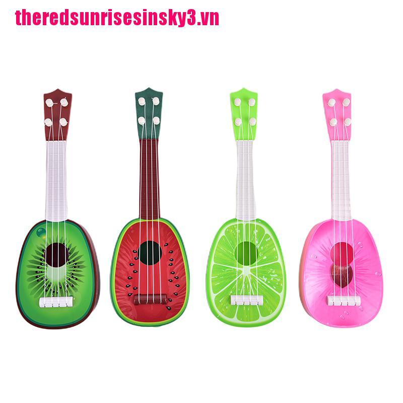 Đàn Ukulele 4 Dây Hình Trái Cây Cho Bé