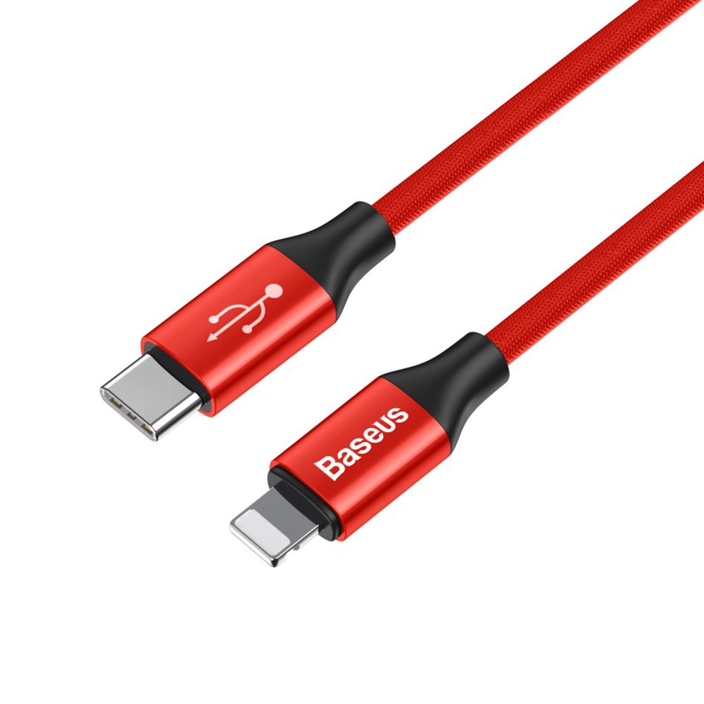 Cáp sạc Baseus Yiven New Series và truyền dữ liệu Type C - Lightning cho iPhone / iPad dài 1m
