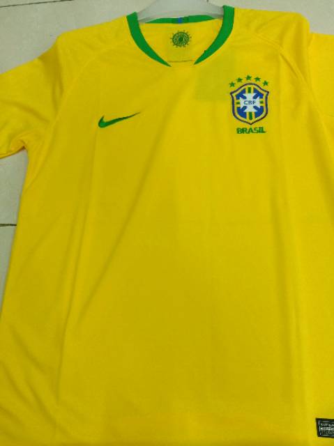 Áo Thun Bóng Đá Đội Tuyển Brazil World Cup 2018