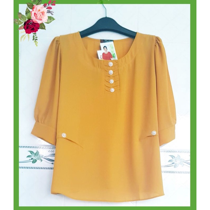 Áo trung niên nữ cho mẹ sang trọng, thời trang, size từ 58 đến 65 k g