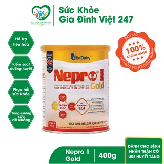 Sữa Nepro 1 gold 400g - Dành cho người bệnh thận có URE huyết tăng