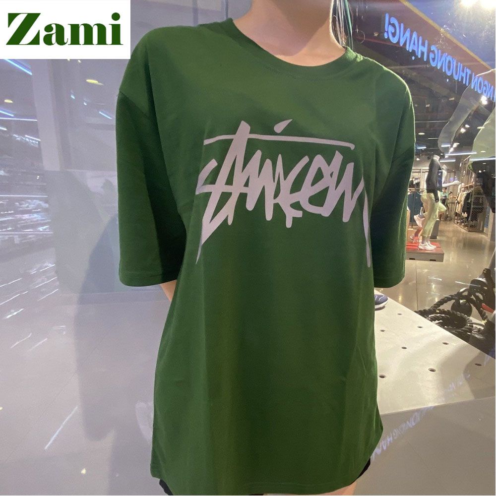 Áo Thun Form Rộng Unisex Nam Nữ Tay Lỡ In Chữ Phản Quang Cotton Oversize Giá Rẻ Chữ In Cá Tính ZT17 Zami | BigBuy360 - bigbuy360.vn