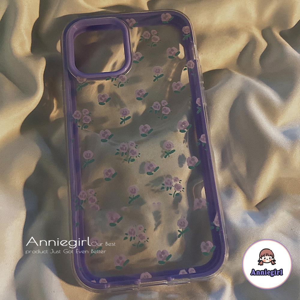 Ốp Điện Thoại TPU Mềm Chống Sốc Họa Tiết Hoa Vintage Cho IPhone 14 13 12 11 Pro Max X Xs Max XR 8 7 Plus