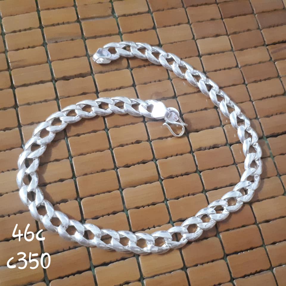 VÒNG CỔ NAM BẠC TA TRỌNG LƯỢNG 46 CHỈ