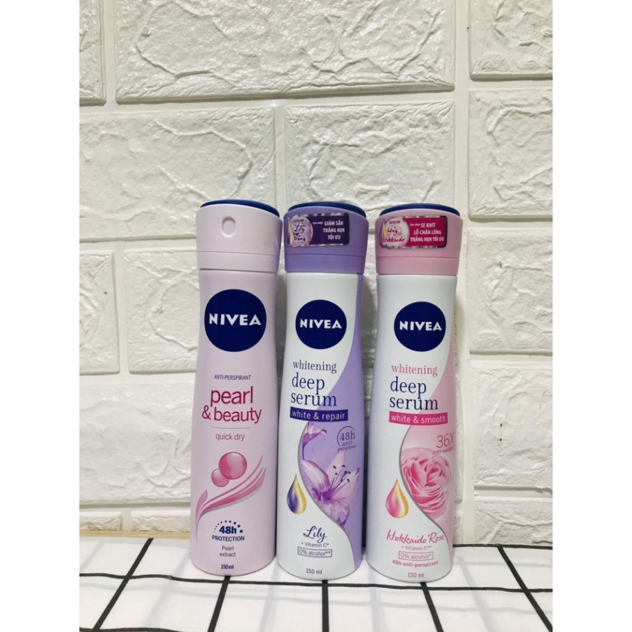 Xịt NGĂN MÙI NIVEA NỮ (150ml)