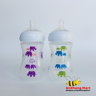 Bình Avent Nautural 260ml Các loại (Núm số 2, 1 tháng+)