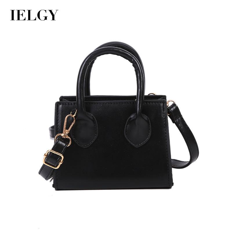 Túi đeo chéo mini IELGY hình vuông phong cách phương Tây thời trang cho nữ